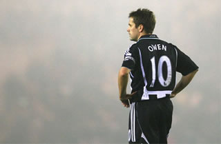 Owen on the verge of Villa move? Apparently not.