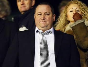  Mike Ashley - 3 years at the helm.