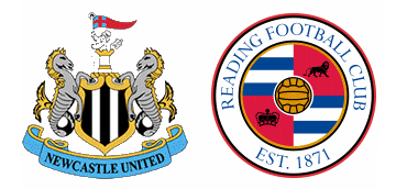 Newcastle United v Reading. Newcastle United v Reading.