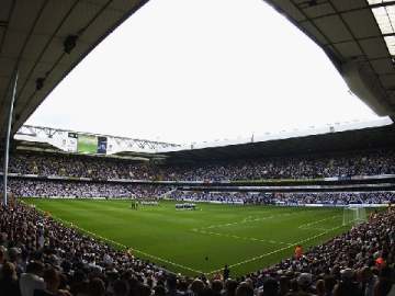 White Hart Lane - Home of Tottenham Hotspur FC.