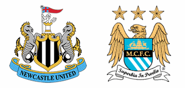 Newcastle take on Manchester City.