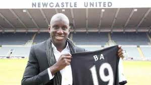 Newcastle United will be looking for goals from Demba Ba.
