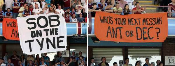 Nasty Aston Villa supporters.