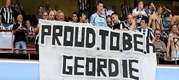 Proud to be a Geordie.