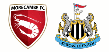 Morecambe v Newcastle United.