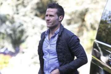 Yohan Cabaye at Clairefontaine.